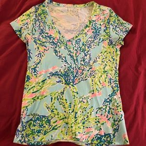 Lilly Pulitzer t-shirt in Blue Heaven